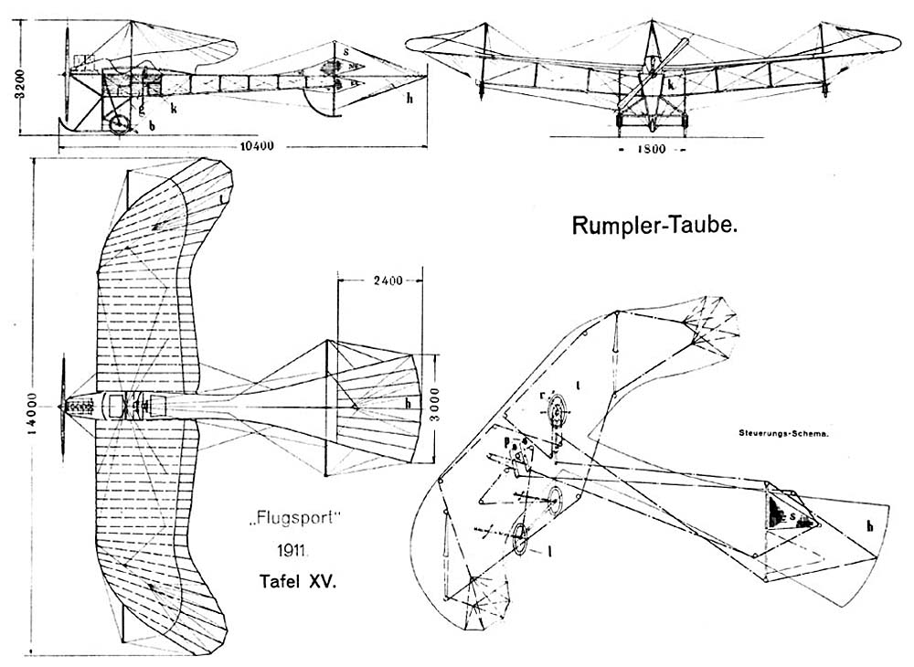 Etrich Taube 4